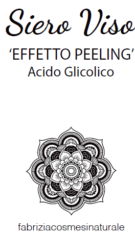 Siero Viso ad 'effetto peeling'