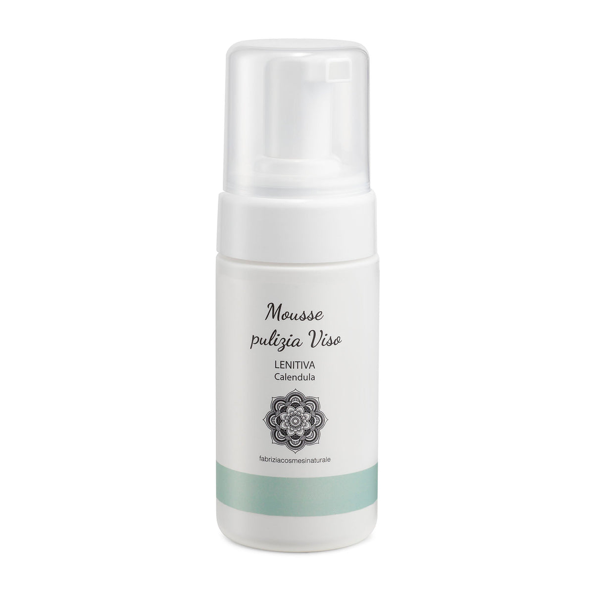 Mousse pulizia Viso lenitiva alla Calendula, Foamer 100 ml Fabrizia Cosmesi Naturale, detersione lenitiva