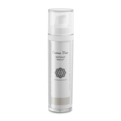 Crema viso antiage, Airless 50 ml Fabrizia Cosmesi Naturale, con peptidi Matrixyl®, Acido Jaluronico e Burro di Karité