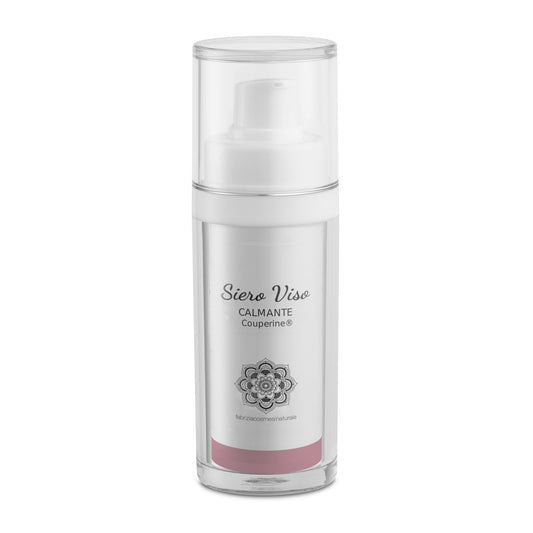 Siero viso calmante alla Couperine®, Airless 30 ml Fabrizia Cosmesi Naturale, lenitivo per pelli sensibili e reattive