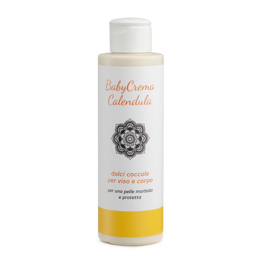 BabyCrema Viso & Corpo idratante e lenitiva alla Calendula